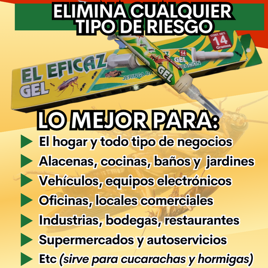 EL EFICAZ PRO® Gel Letal X14g